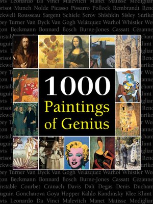 cover image of 1000 Paintings of Genius